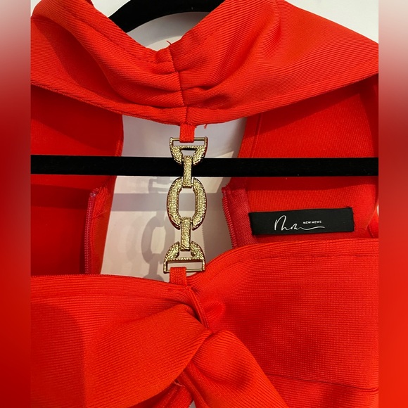 Mew Mews Ozzie Cutout Ruched Bandage Dress - Picture 4 of 9